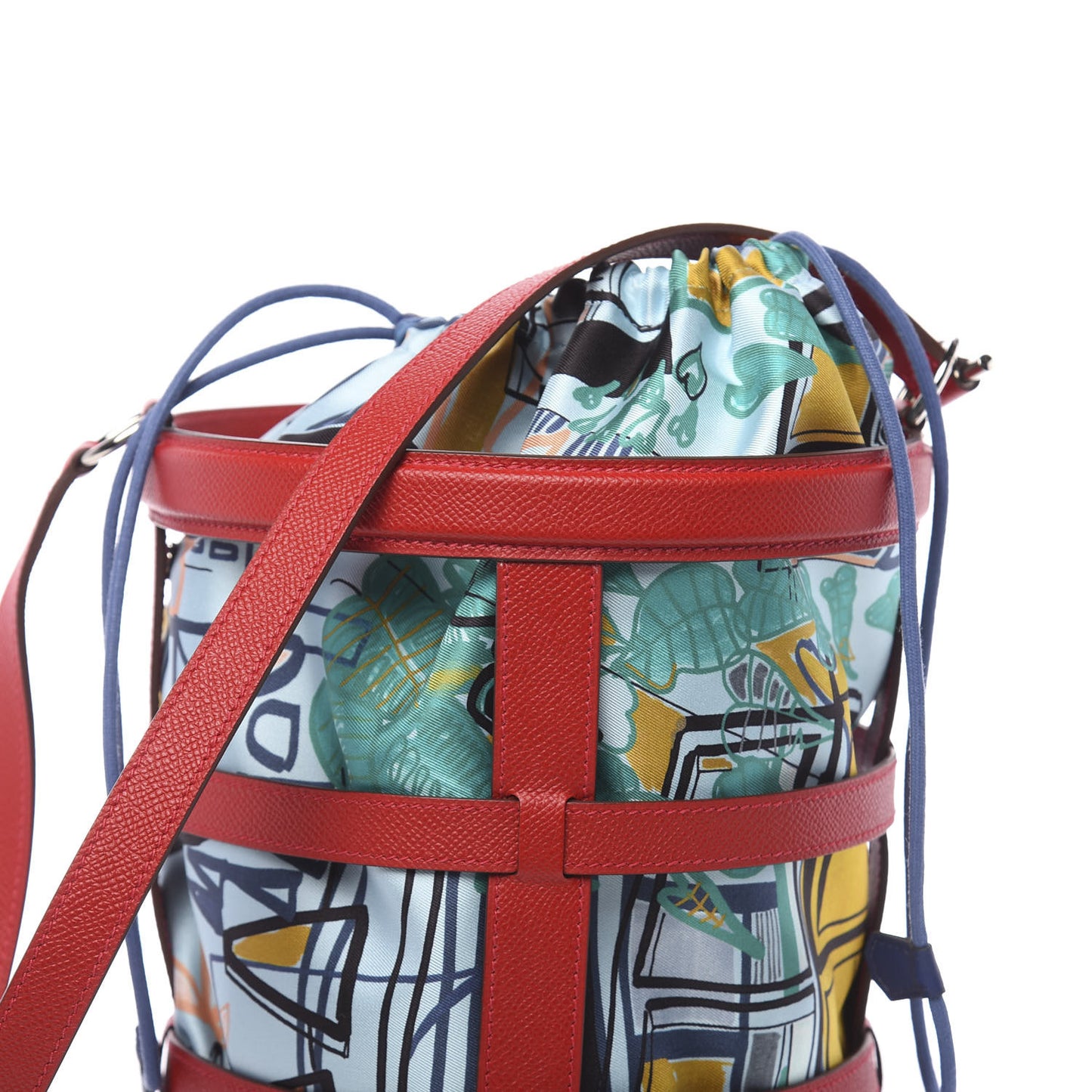 Epsom Silk Musardine Bag Rouge Casaque