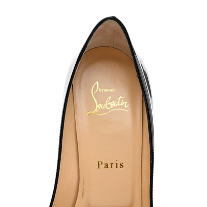 Christian Louboutin Patent New Simple 100 Pumps 37 Black 6 of 8