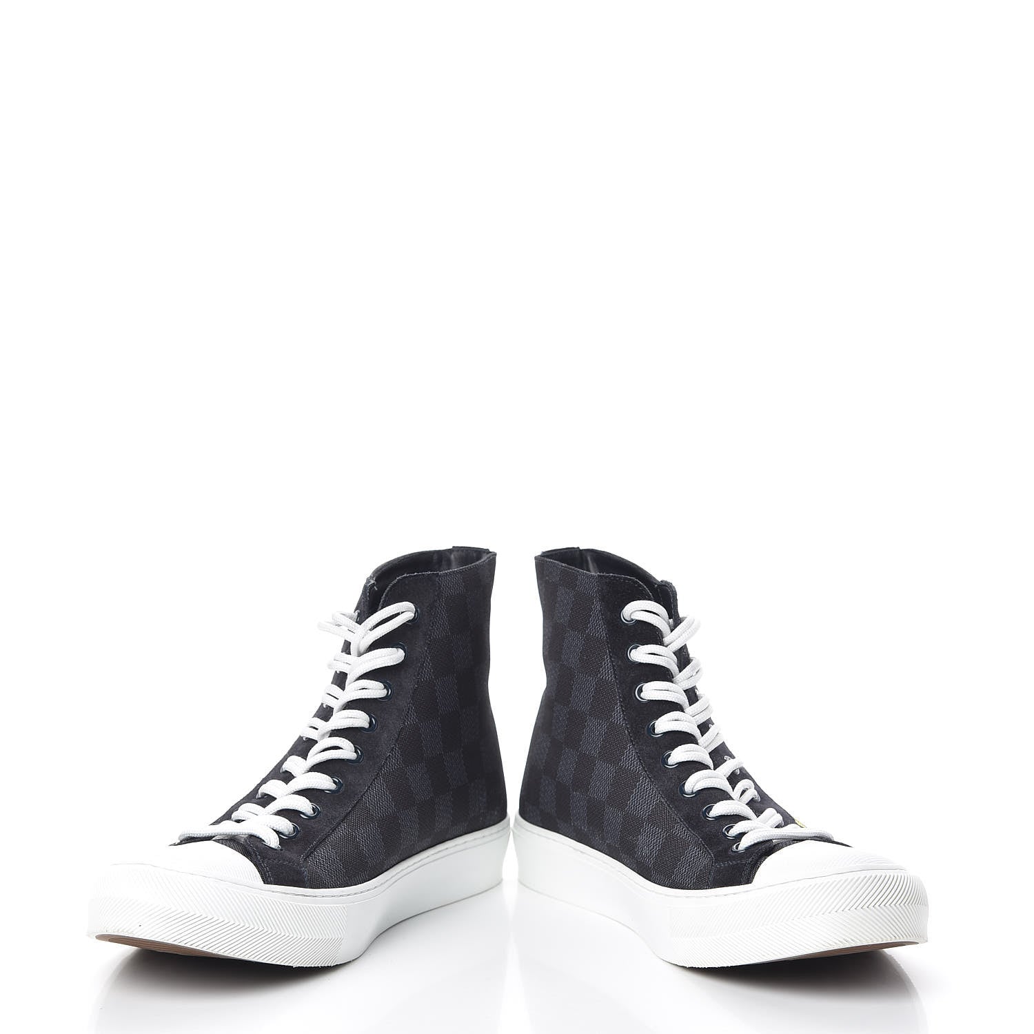 Louis Vuitton Damier Cobalt Tattoo Sneaker Boots 7 5 of 13