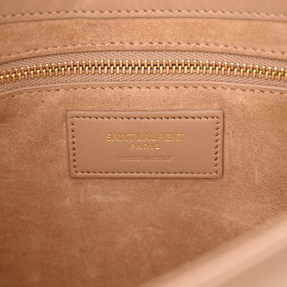 Saint Laurent Smooth Calfskin Le 5 A 7 Hobo Dark Beige 6 of 11