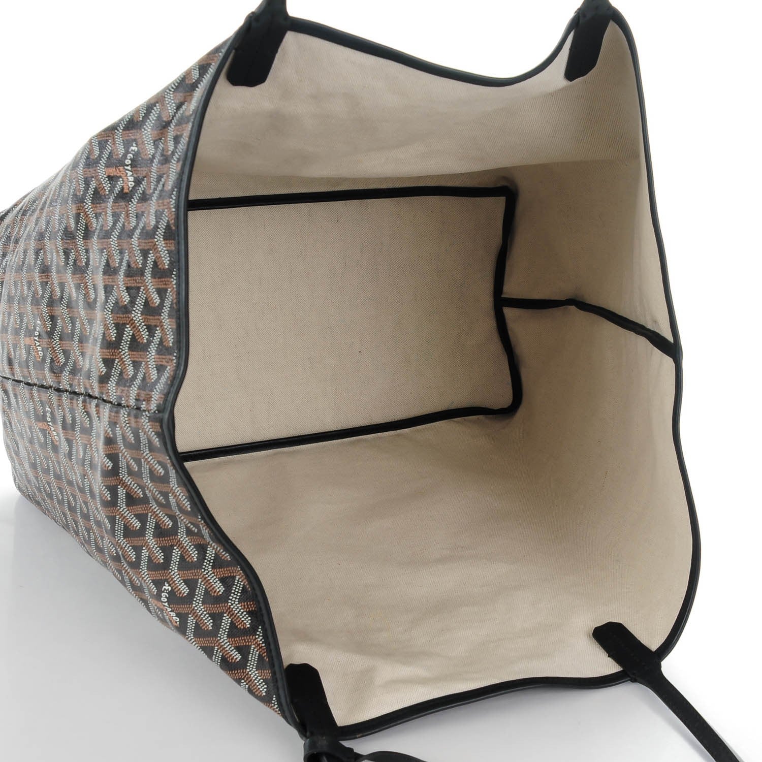 Goyard Goyardine Saint Louis GM Black 5 of 8