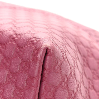 Gucci Guccissima Signature Medium Bree Shoulder Bag Peonia Flower 11 of 12