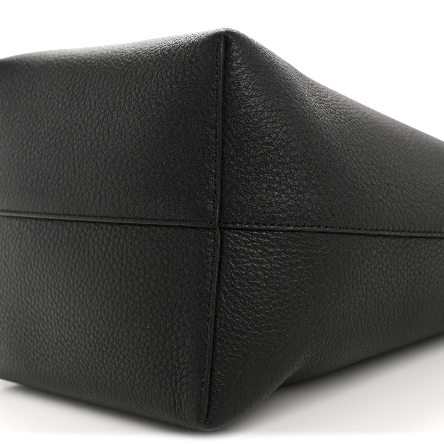 The Row Grained Calfskin Medium N/S Park Tote Black 10 of 10