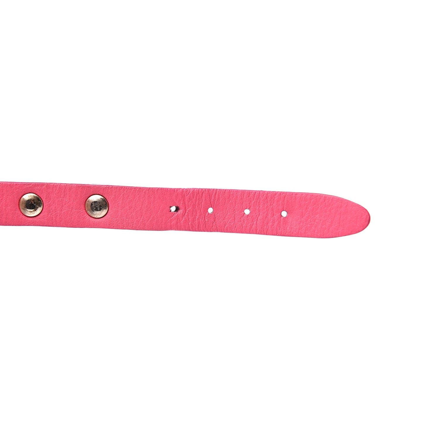 Vitello Rockstud Bracelet Pink