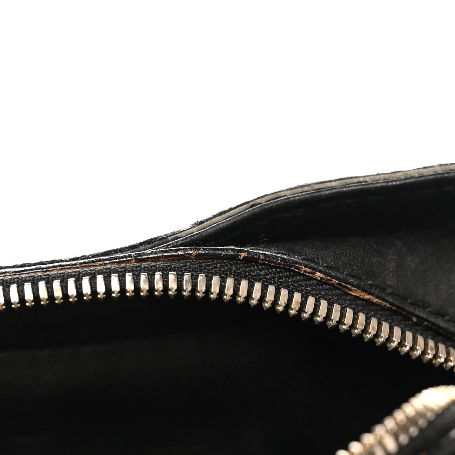 Gucci Guccissima Bamboo Messenger Bag Black 11 of 13