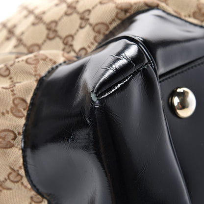 Gucci Monogram Large Full Moon Tote Black 8 of 14