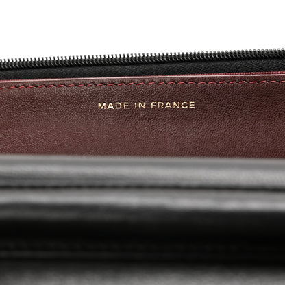 Chanel Lambskin Quilted Wallet On Chain WOC Black 7 of 12