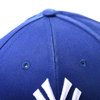 Gucci X MLB Cotton NY Yankees Baseball Hat 57-61 Blue 11 of 11
