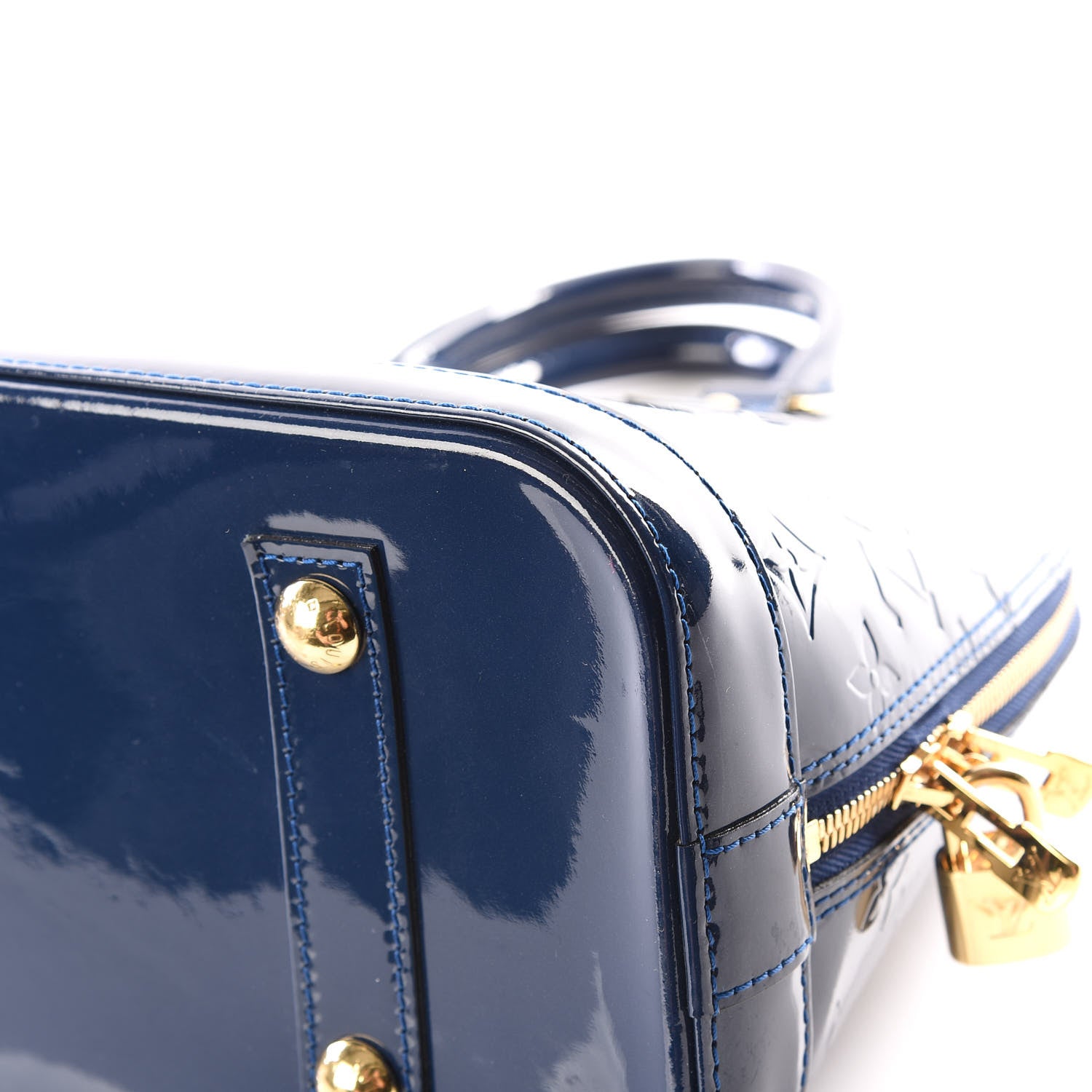 Louis Vuitton Vernis Alma PM Grand Blue 8 of 12