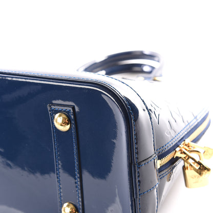 Louis Vuitton Vernis Alma PM Grand Blue 8 of 12