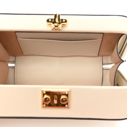 Gucci Vitello Eclipse Mini Interlocking G Shoulder Bag Mystic White Hibiscus Red 5 of 11