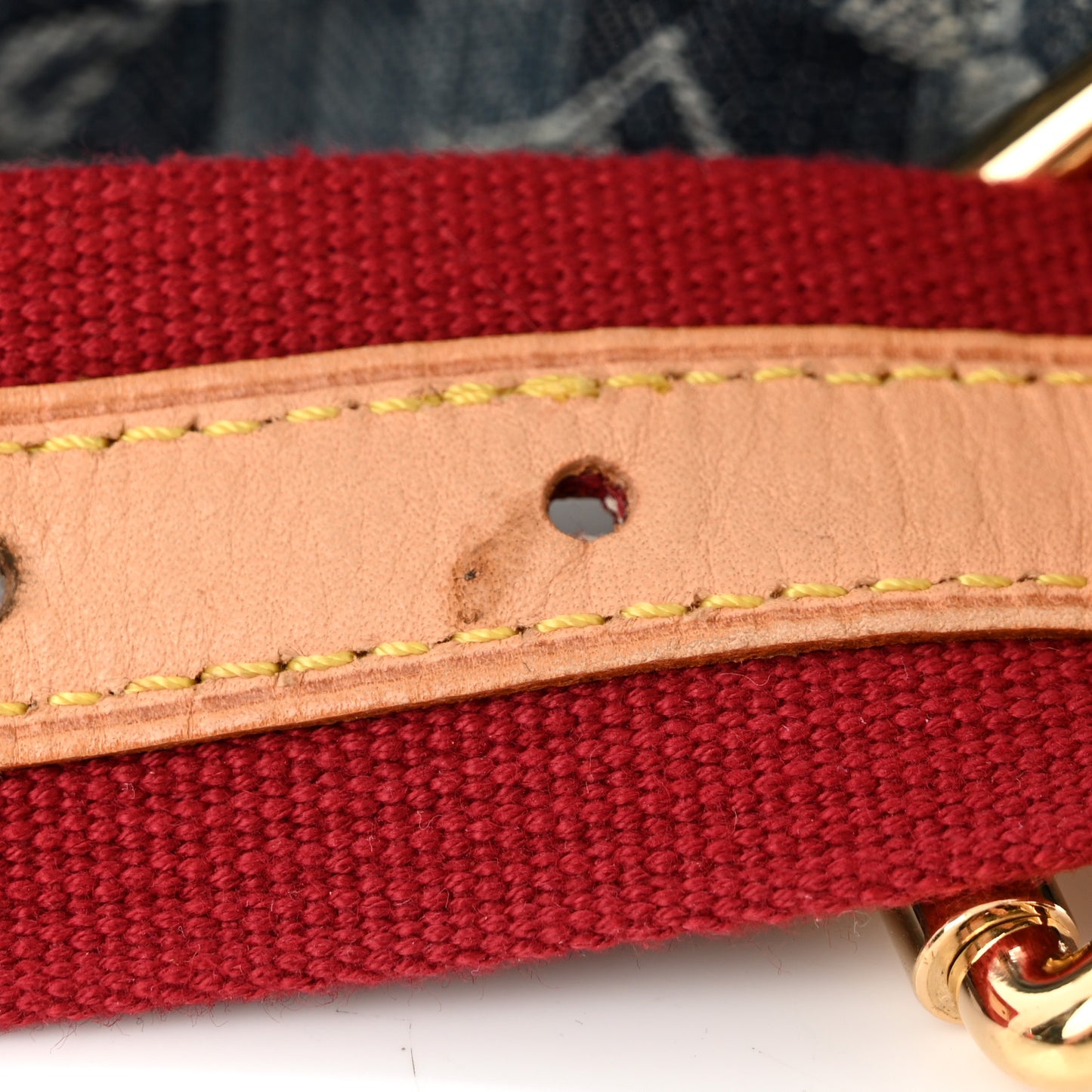 Denim Raye Porte Epaule MM