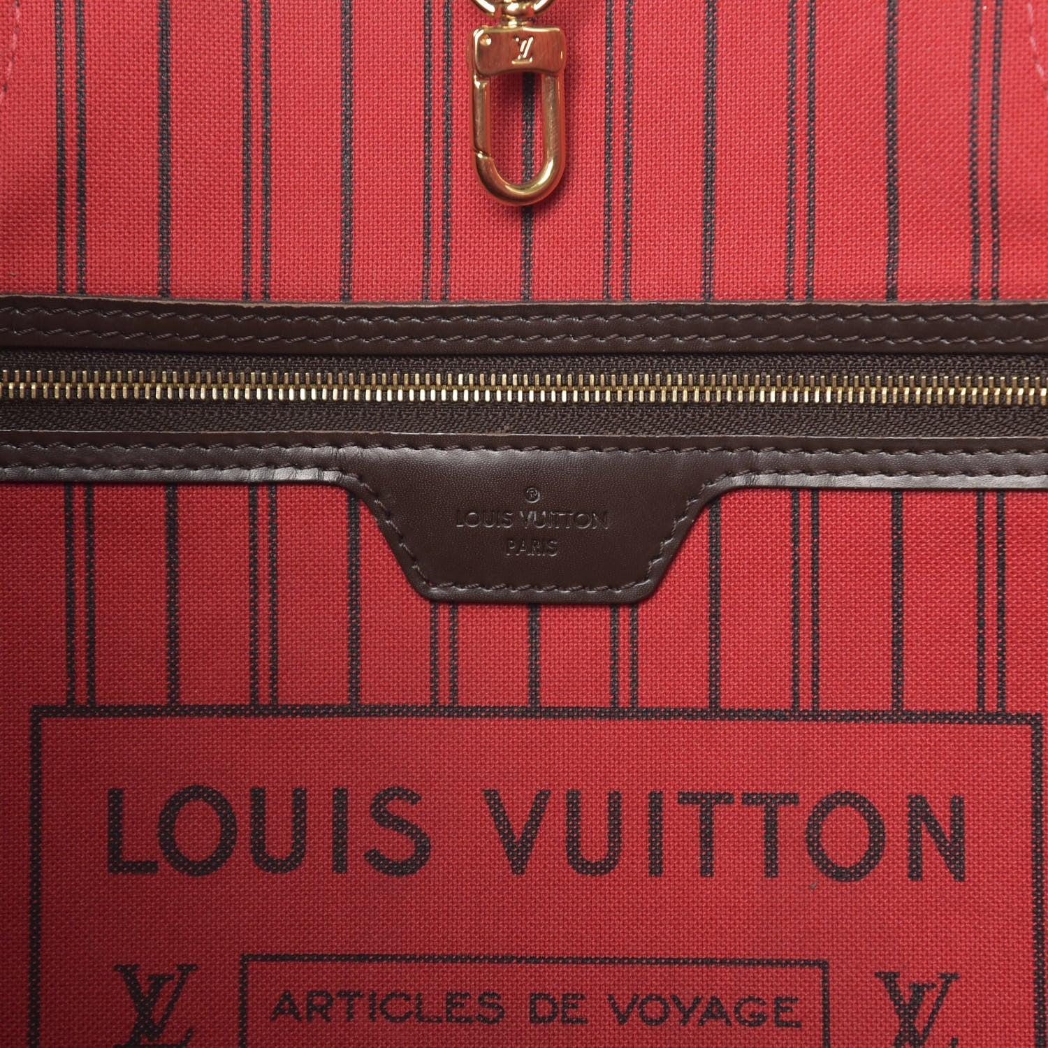 Louis Vuitton Damier Ebene Neo Neverfull GM 6 of 17