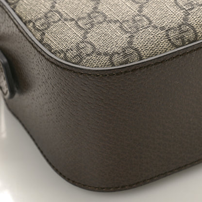 Gucci GG Supreme Monogram Web Neo Vintage Shoulder Bag Beige New Acero Crop 8 of 9