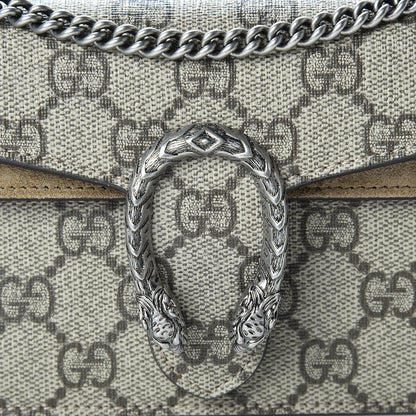 Gucci GG Supreme Monogram Super Mini Dionysus Shoulder Bag Taupe 8 of 11