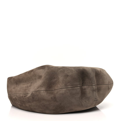 Khaite Suede Calfskin Medium Olivia Hobo Toffee 4 of 9