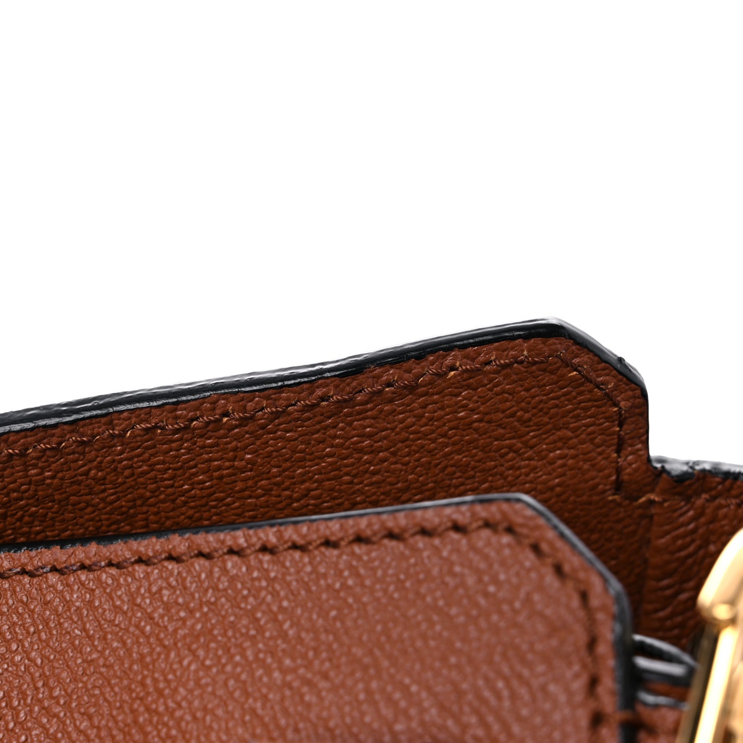 Soft Grain Calfskin Medium Dashwood Buckle Tote Brown