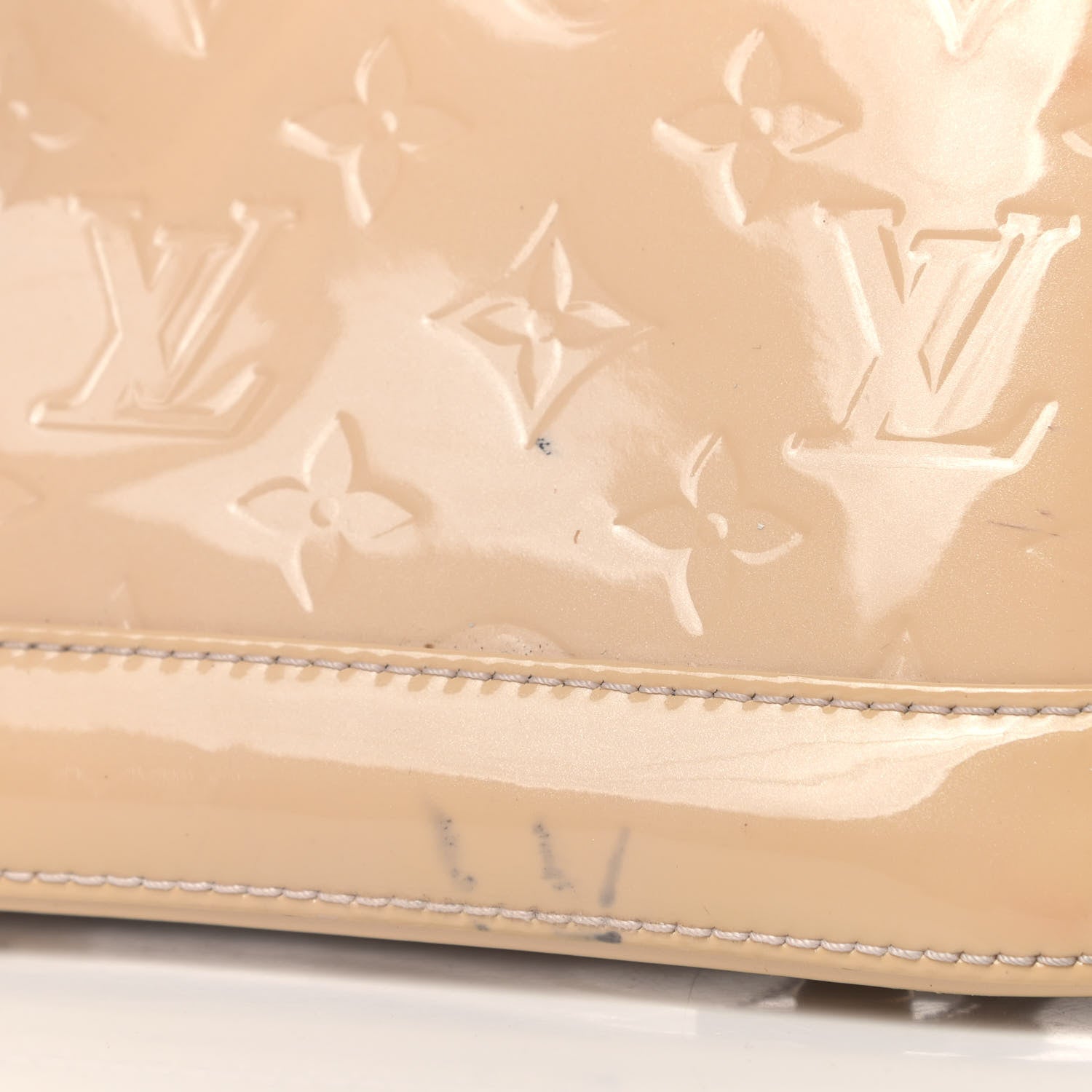 Louis Vuitton Vernis Alma BB Rose Florentin 8 of 10