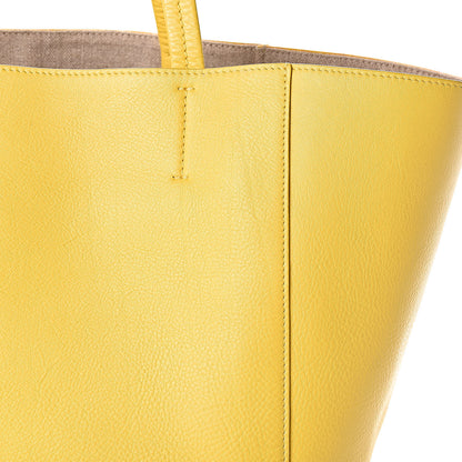Celine Supple Calfskin Medium Horizontal Cabas Phantom Sun Yellow 8 of 12