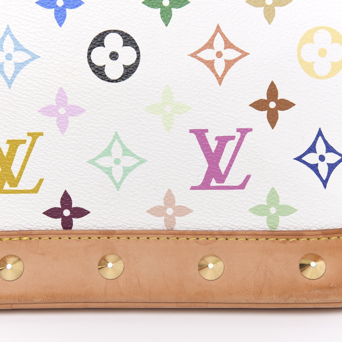 Monogram Multicolor Alma White