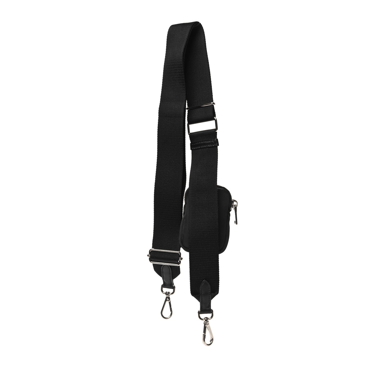 Nylon Re-Edition 2005 Shoulder Strap With Pouch Black