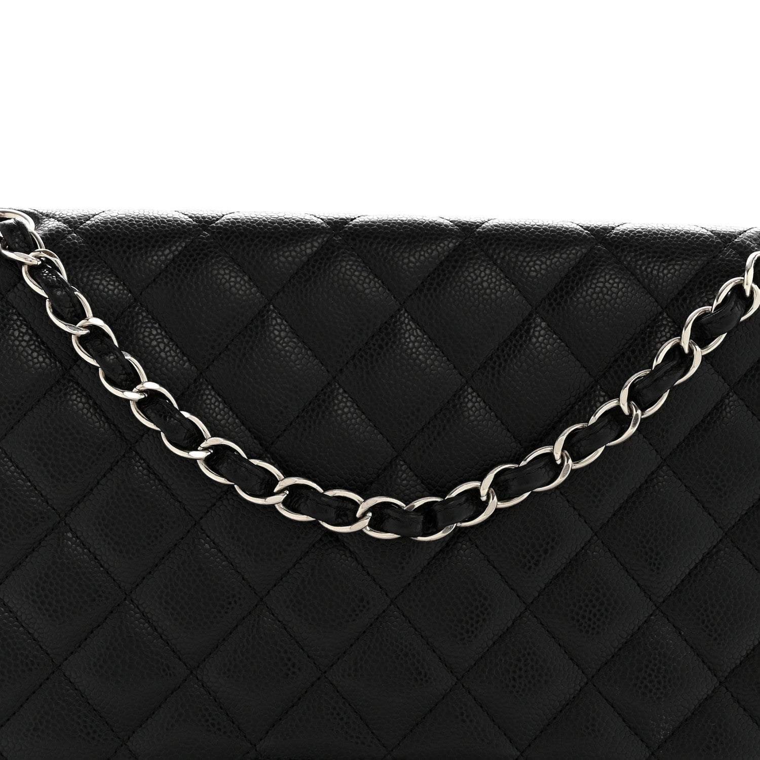 Chanel Caviar Quilted Maxi Double Flap Black 8 of 13