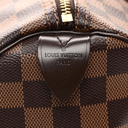 Louis Vuitton Damier Ebene Speedy 35 6 of 10