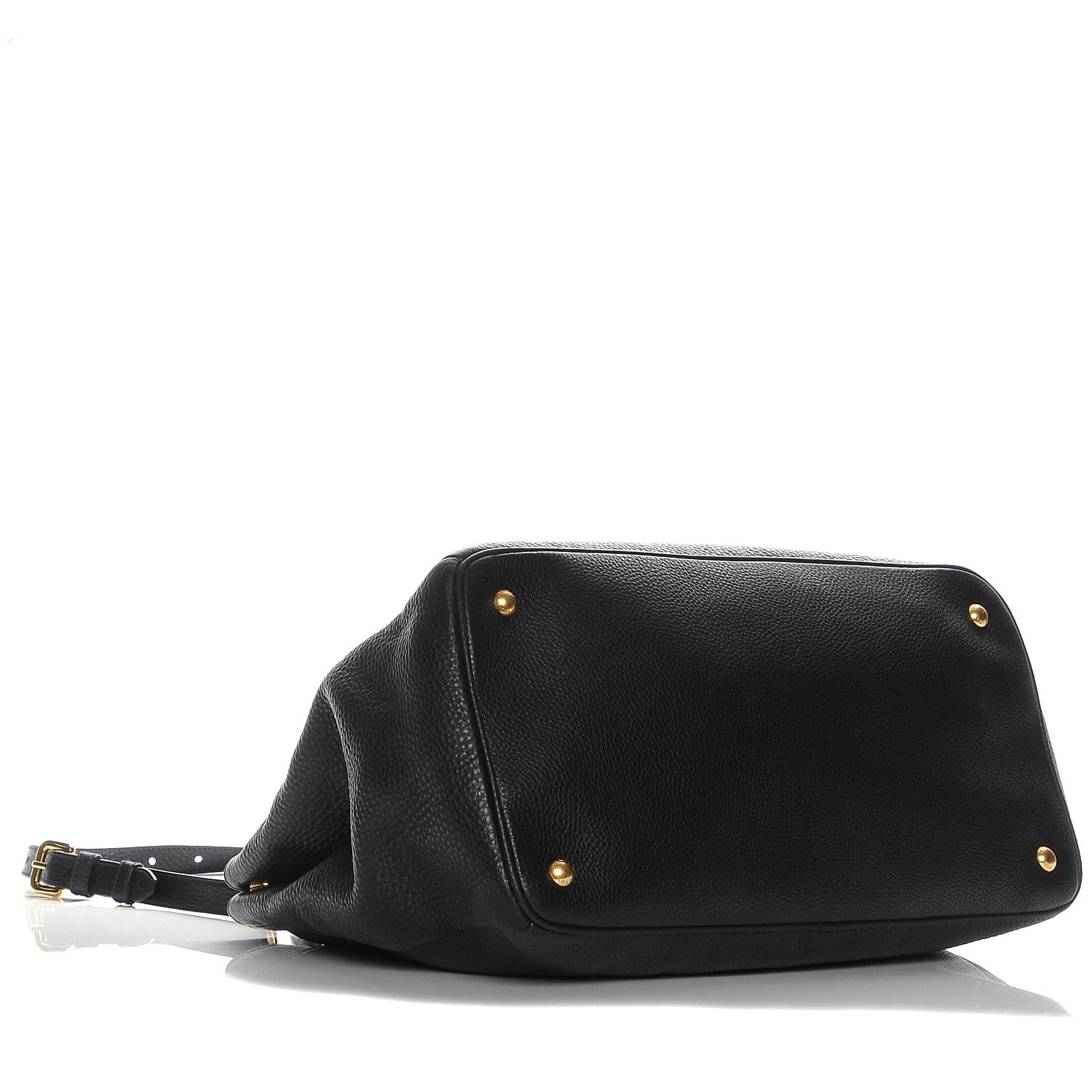Prada Vitello Daino Tote Nero Black 15 of 21