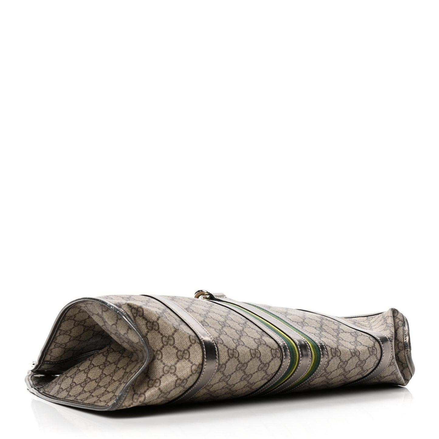 GG Plus Monogram Web Large Joy Shoulder Bag Metallic