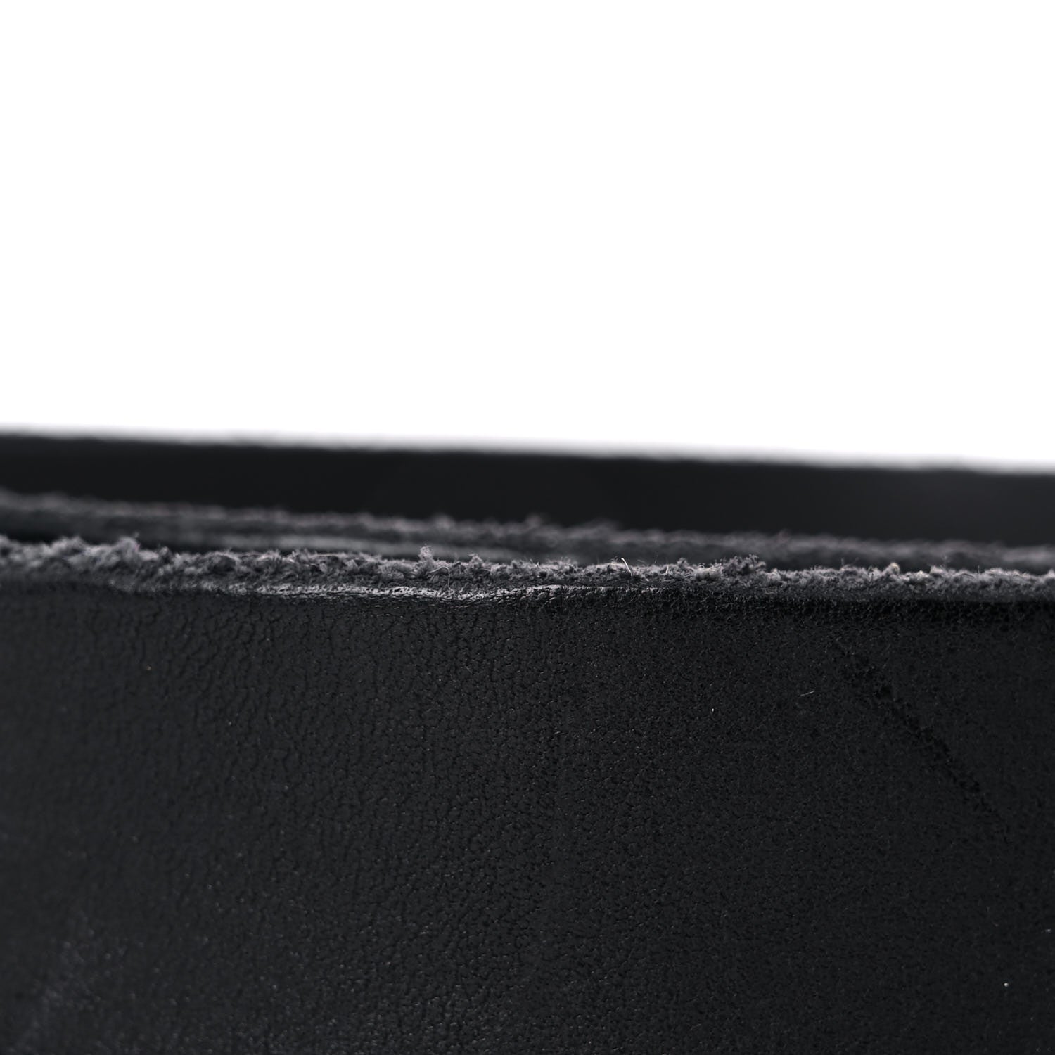 Gucci Faded Calfskin Double G 30mm Belt 85 34 Black 8 of 11