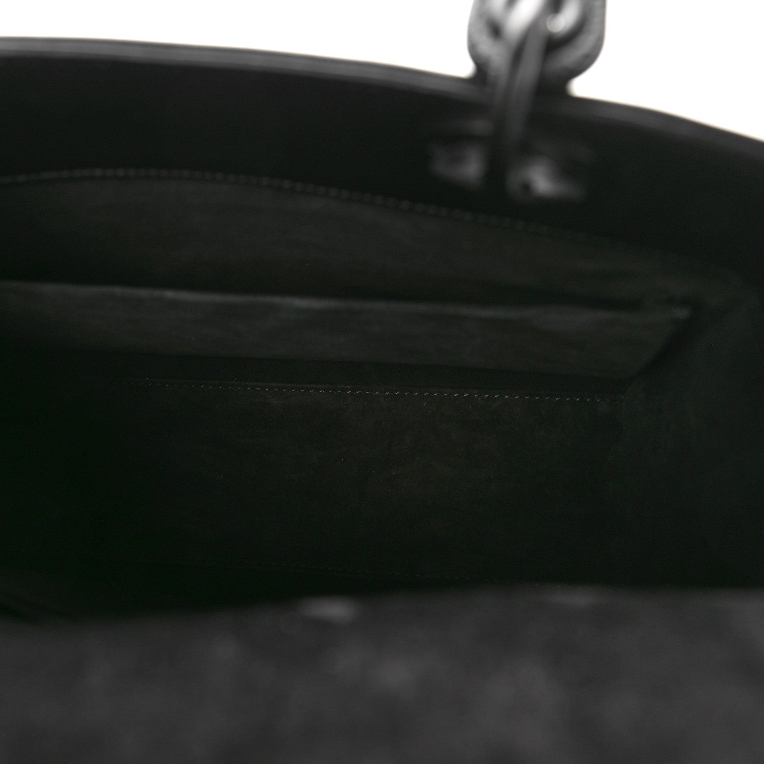 Christian Dior Calfskin Cannage Diamond Cannage Medium Lady Dior Black 5 of 13