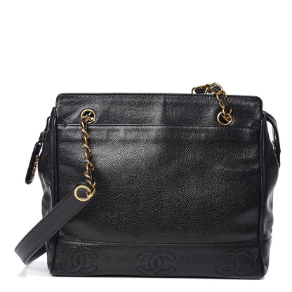 Chanel Caviar CC Shoulder Bag Black 1 of 11
