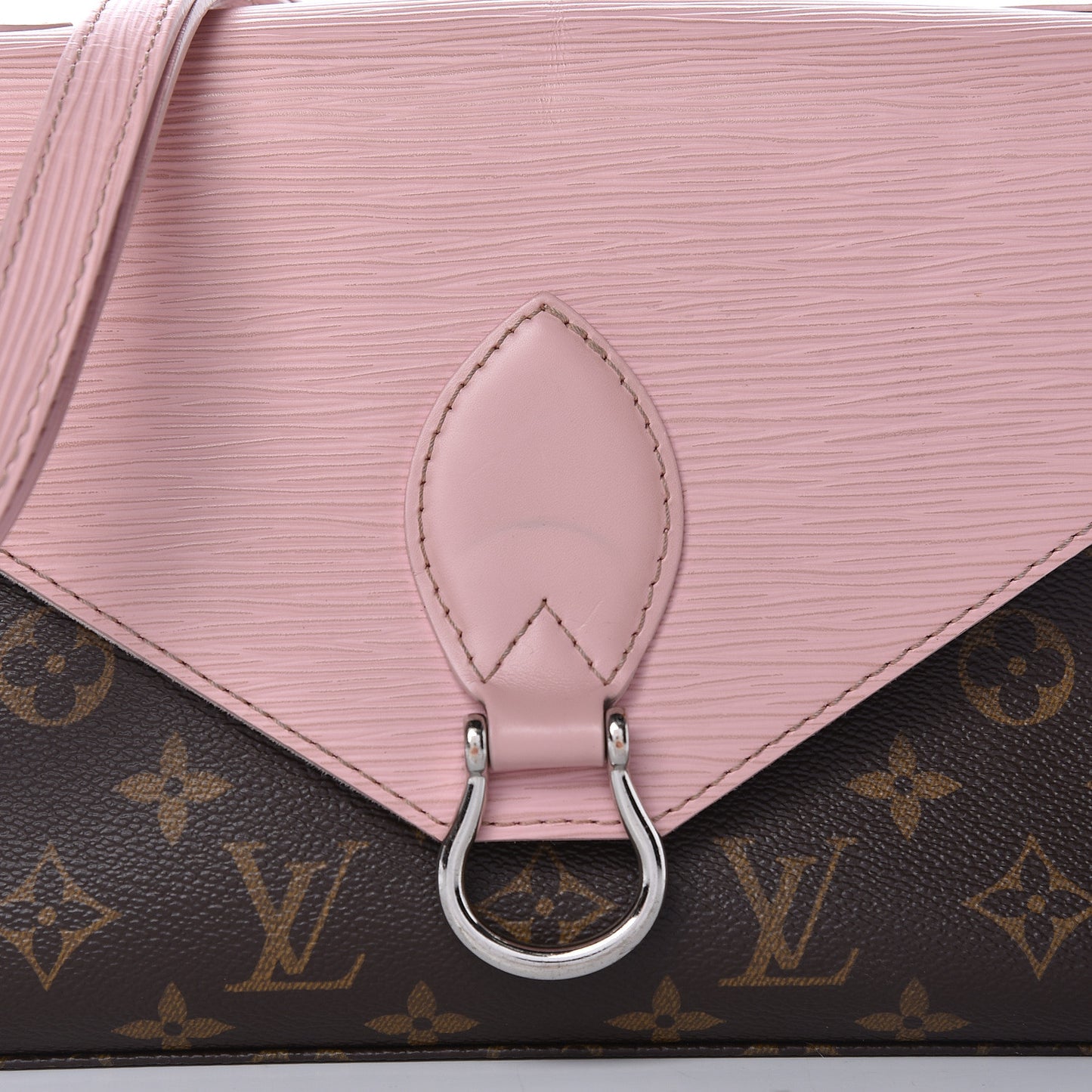 Monogram Epi Saint Michel Rose Ballerine