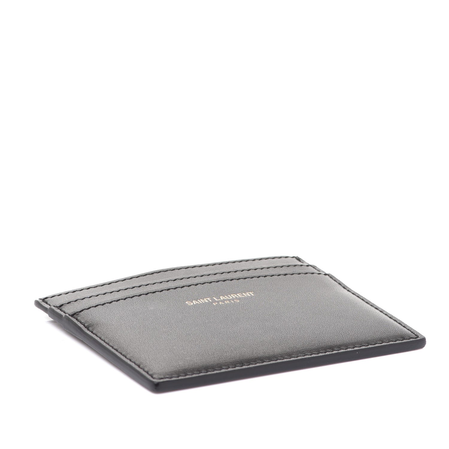 Saint Laurent Calfskin Card Case Black 4 of 8