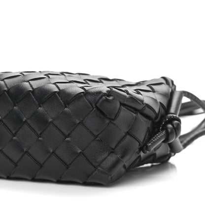 Bottega Veneta Nappa Intrecciato Mini Loop Camera Bag Black 9 of 10