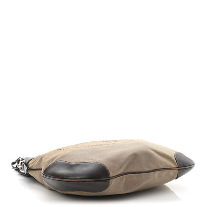 Prada Jacquard Logo Shoulder Bag Corda Bruciato 3 of 16