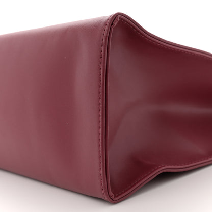 Telfar Vegan Leather Medium Shopping Bag Oxblood 9 of 11