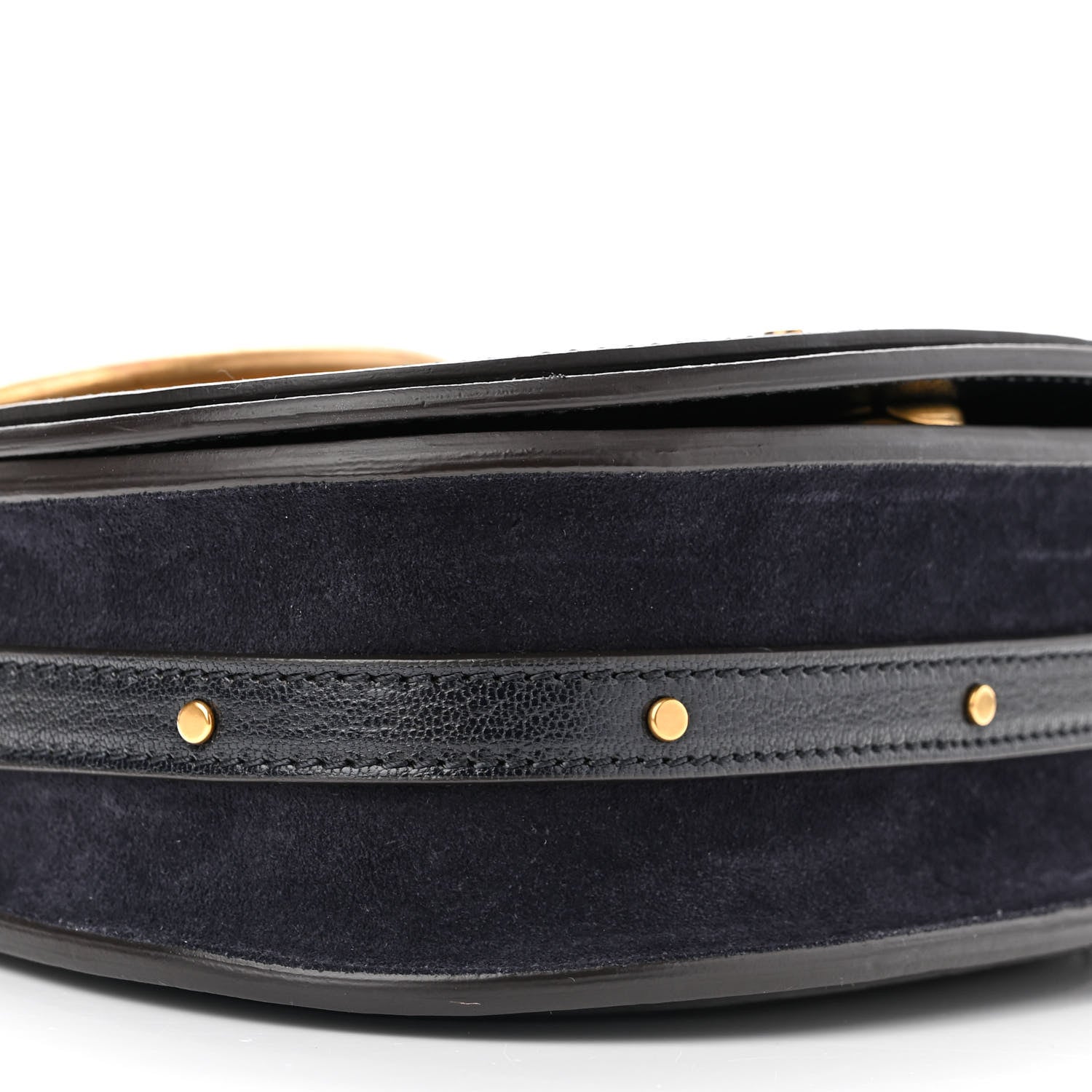 Chloe Calfskin Small Nile Bracelet Bag Black 9 of 13