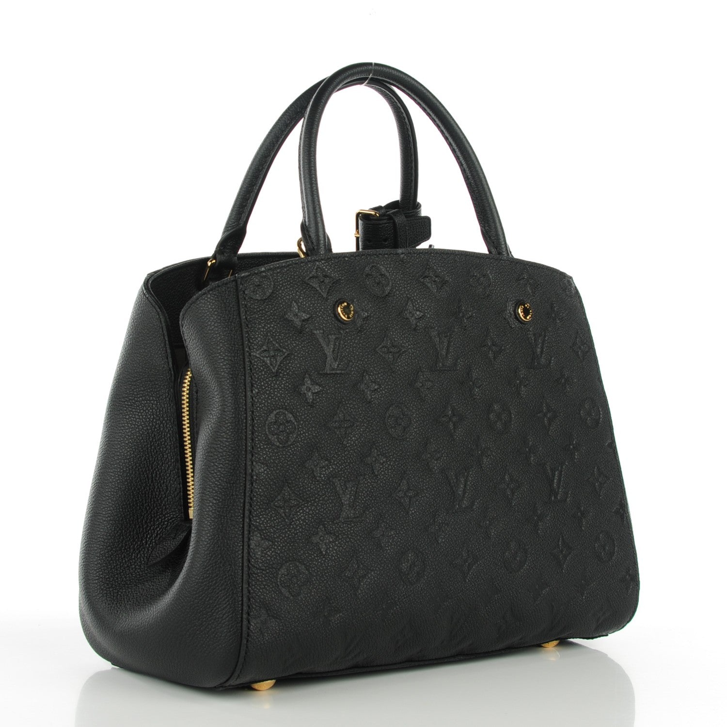 Louis Vuitton Empreinte Montaigne MM Black 3 of 8