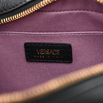 Versace Grained Calfskin Medusa Camera Bag Black 6 of 9