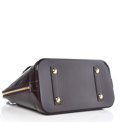 Louis Vuitton Vernis Alma PM Amarante 4 of 10