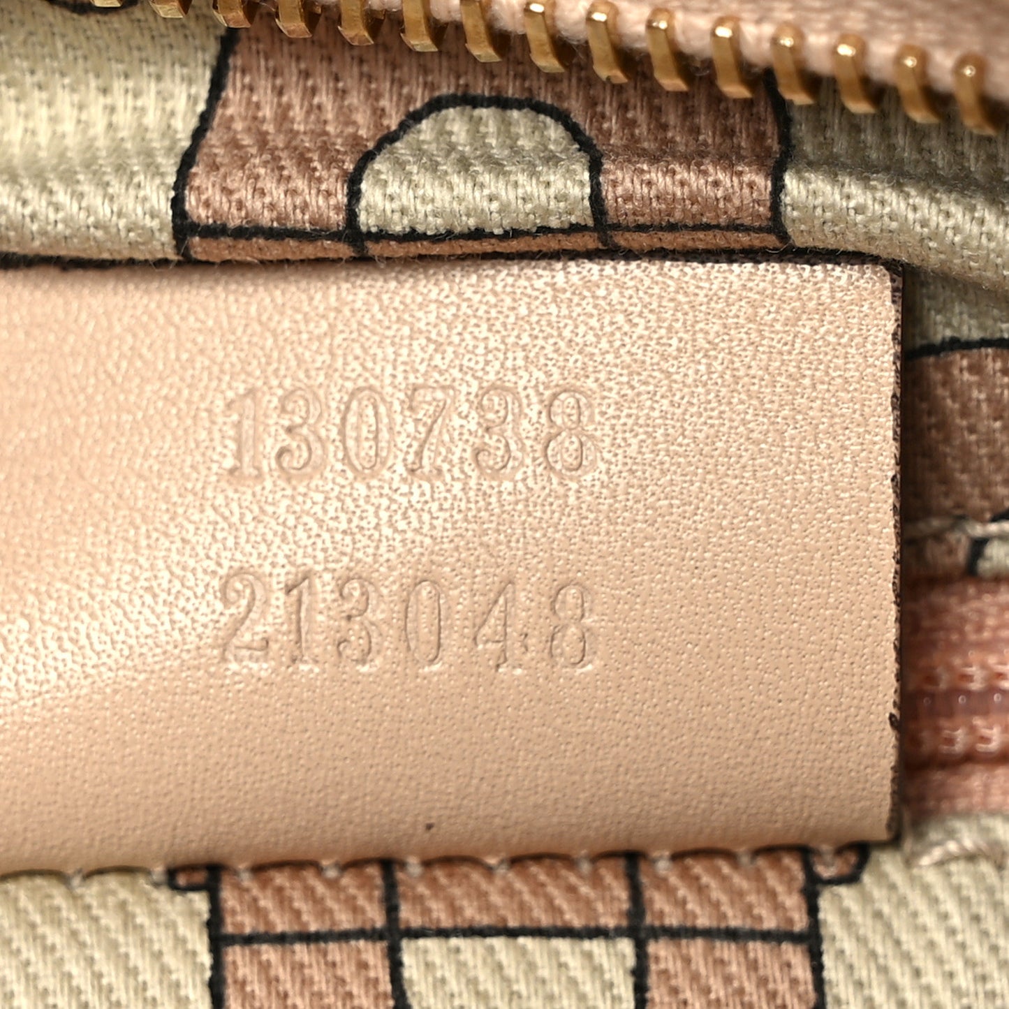 Guccissima Medium Abbey D Ring Hobo Beige