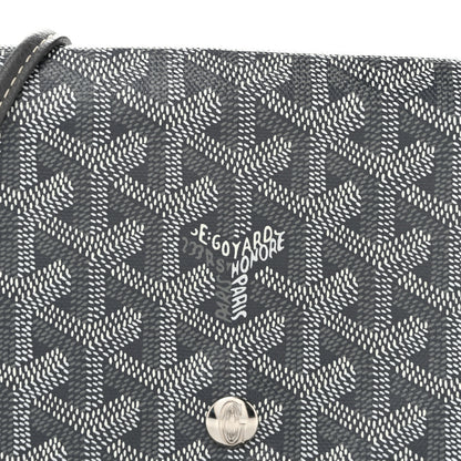 Goyard Goyardine Plumet Wallet Clutch Grey 8 of 12