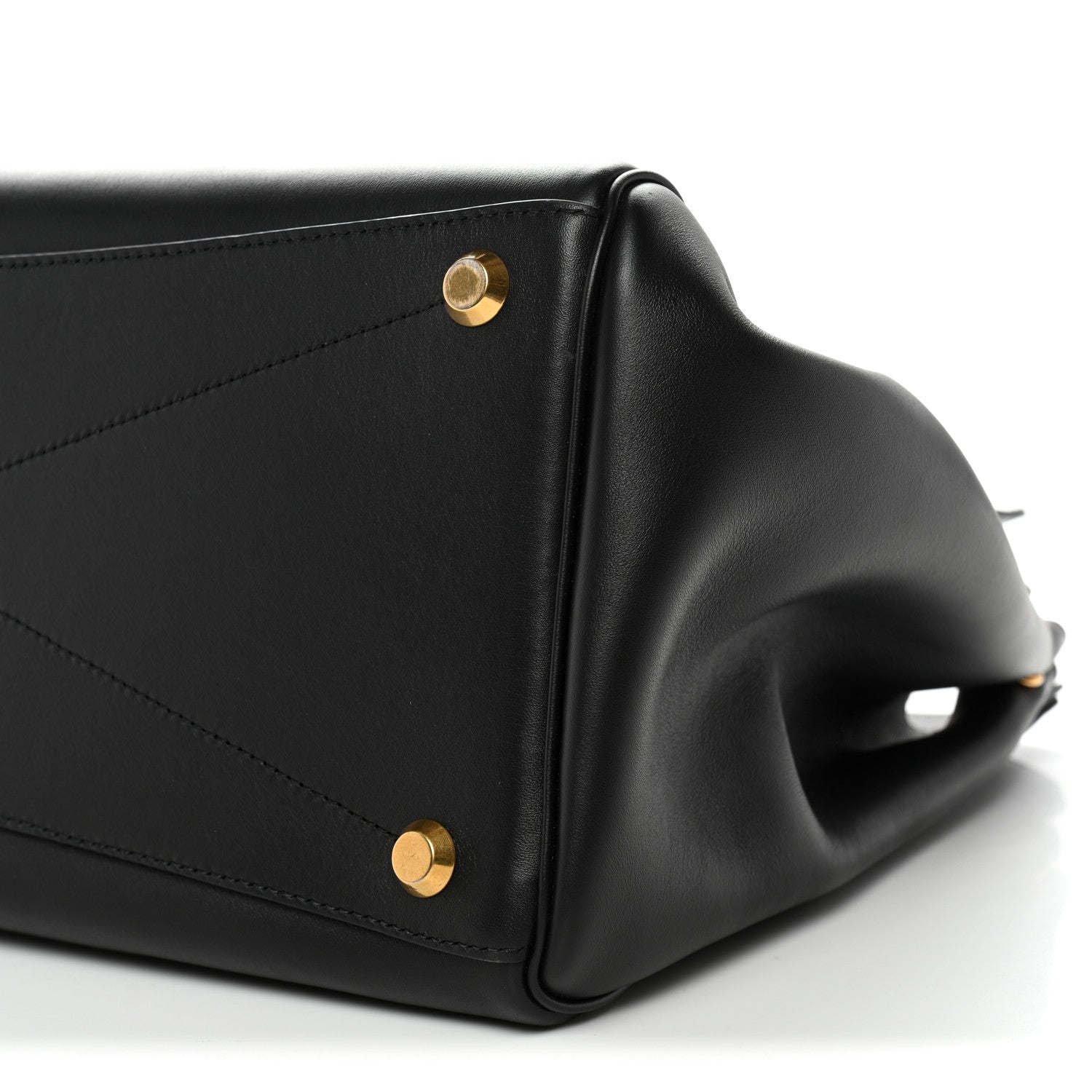 Balenciaga Smooth Calfskin Medium Bel Air Carry All Bag Black 9 of 9