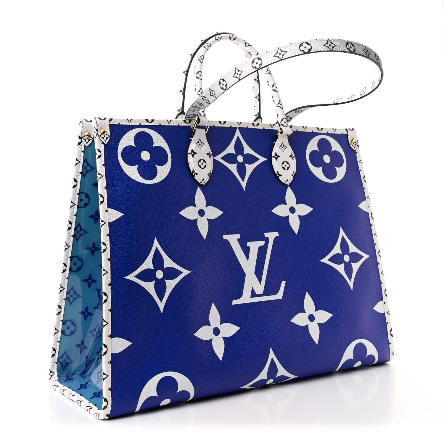 Louis Vuitton Monogram Giant Hawaii Onthego Blue 3 of 10