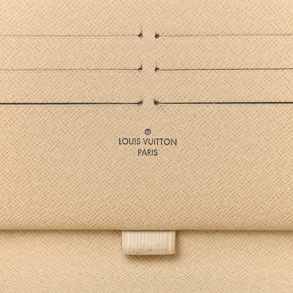 Louis Vuitton Damier Azur Zippy Organizer Wallet 6 of 9