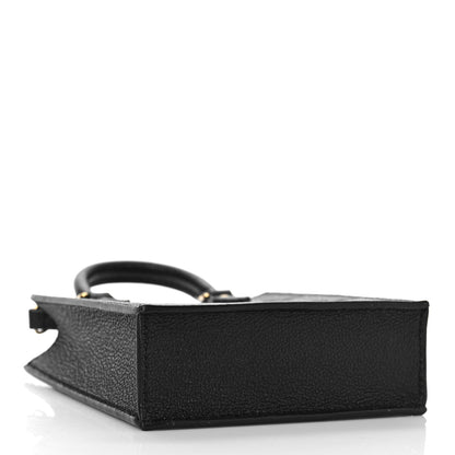 Louis Vuitton Empreinte Monogram Giant Petit Sac Plat Black 4 of 9