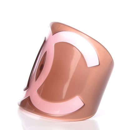 Chanel Resin CC Wide Cuff 3 of 4