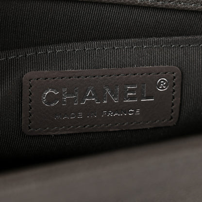 Chanel Caviar Quilted Medium Boy Flap Grey 6 of 11
