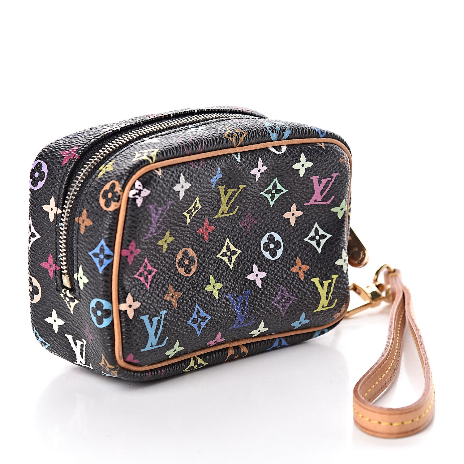 Louis Vuitton Monogram Multicolor Trousse Wapity Black 3 of 11